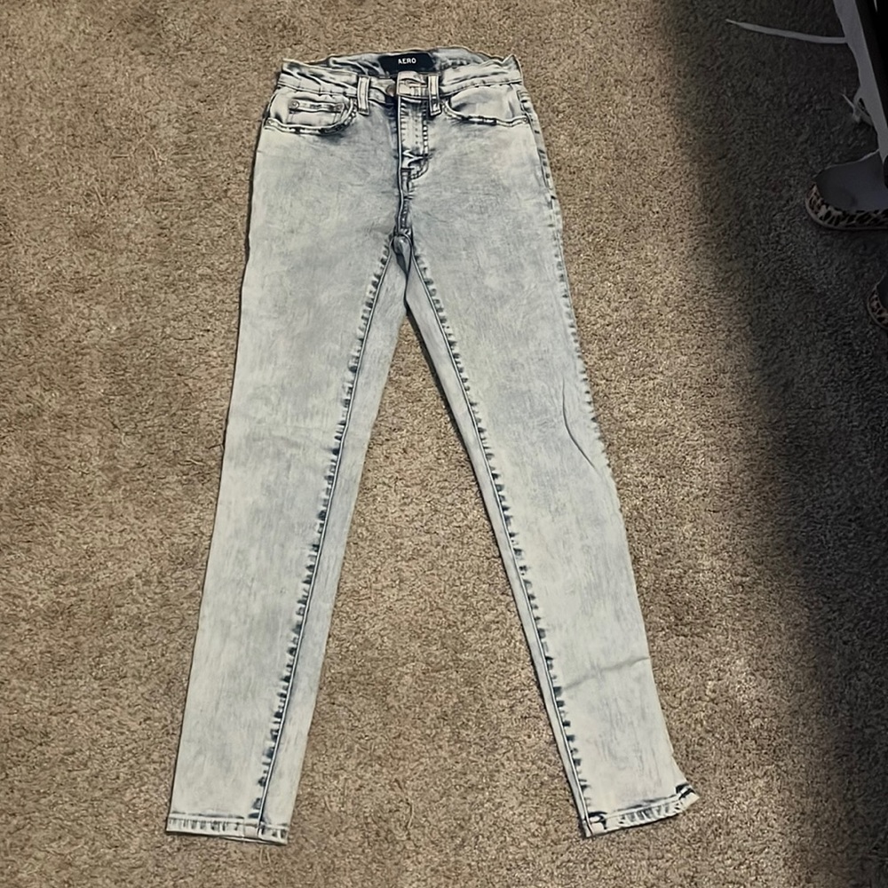 Aero High Rise Skinny Jeans